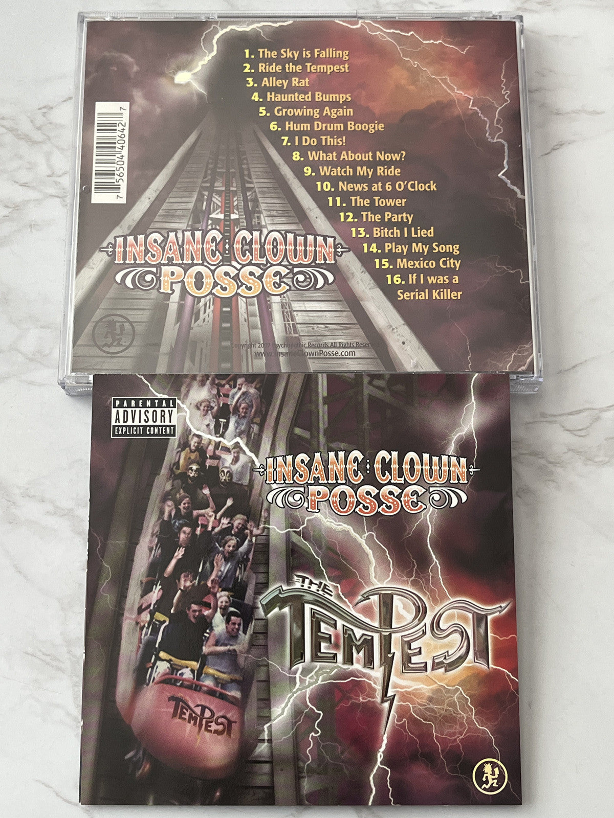 Insane Clown Posse – The Tempest (2007) [ORIGINAL USA PRESS]