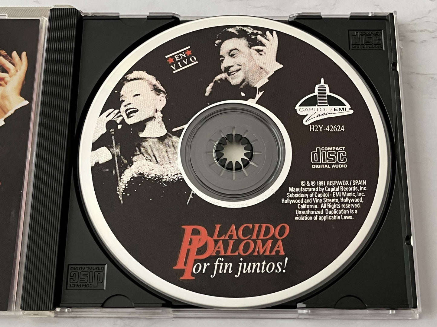 Placido Domingo / Paloma San Basilio – Por Fin Juntos (1991) [ORIGINAL USA PRESS]