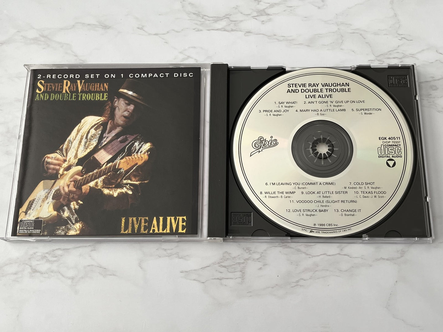Stevie Ray Vaughan And Double Trouble – Live Alive (1986) [DADC PRESS]