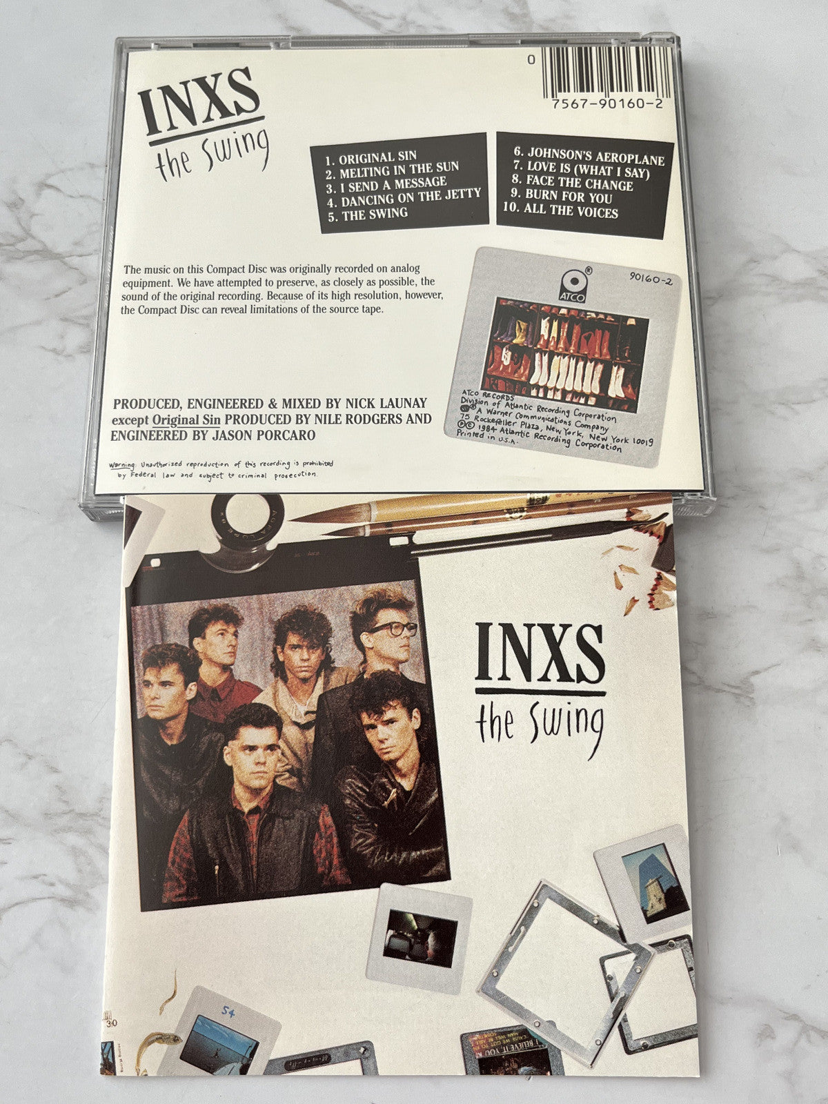 INXS – The Swing (1987) [JVC PRESS]