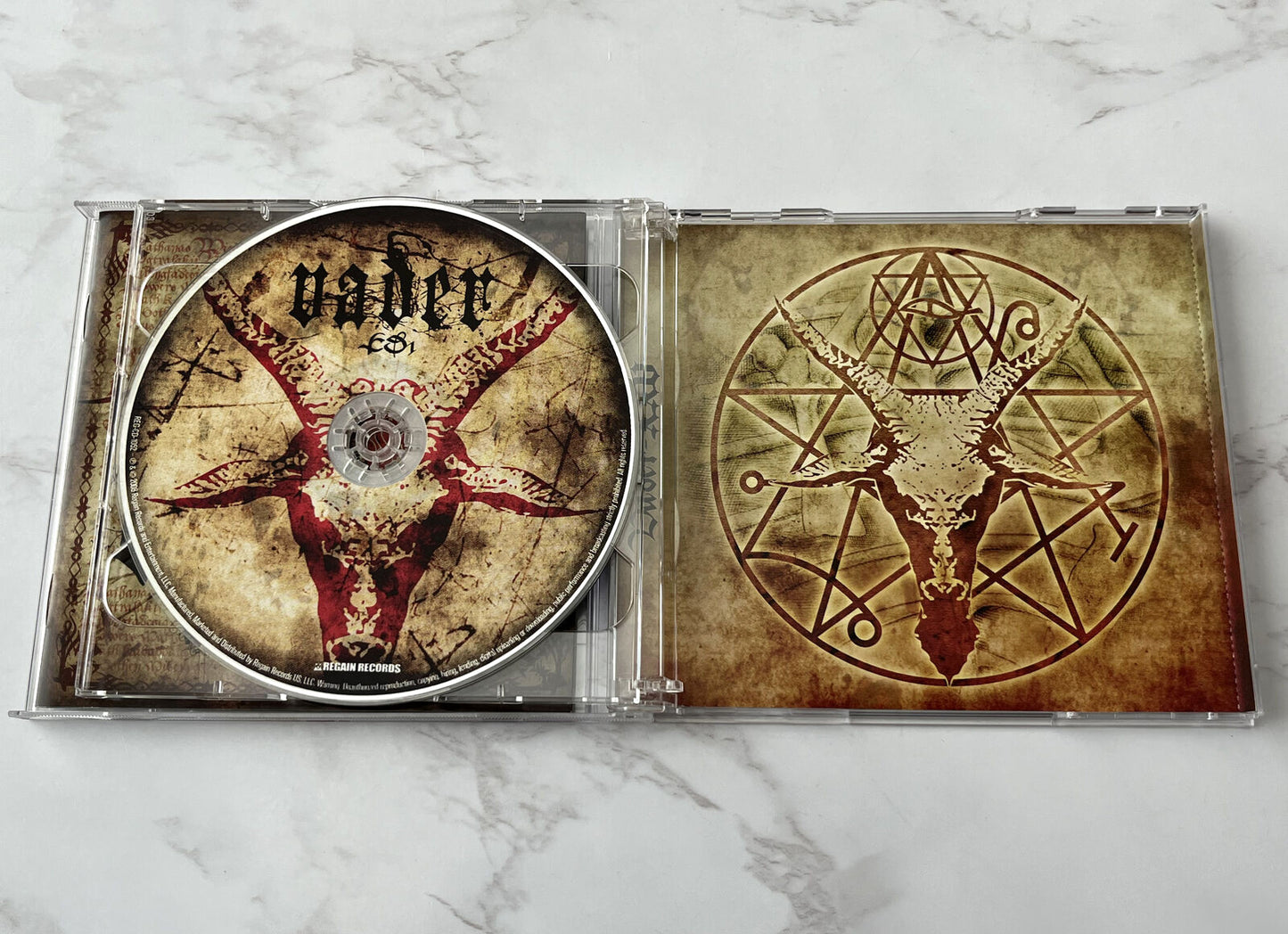 Vader – XXV (2008) [ORIGINAL USA PRESS]