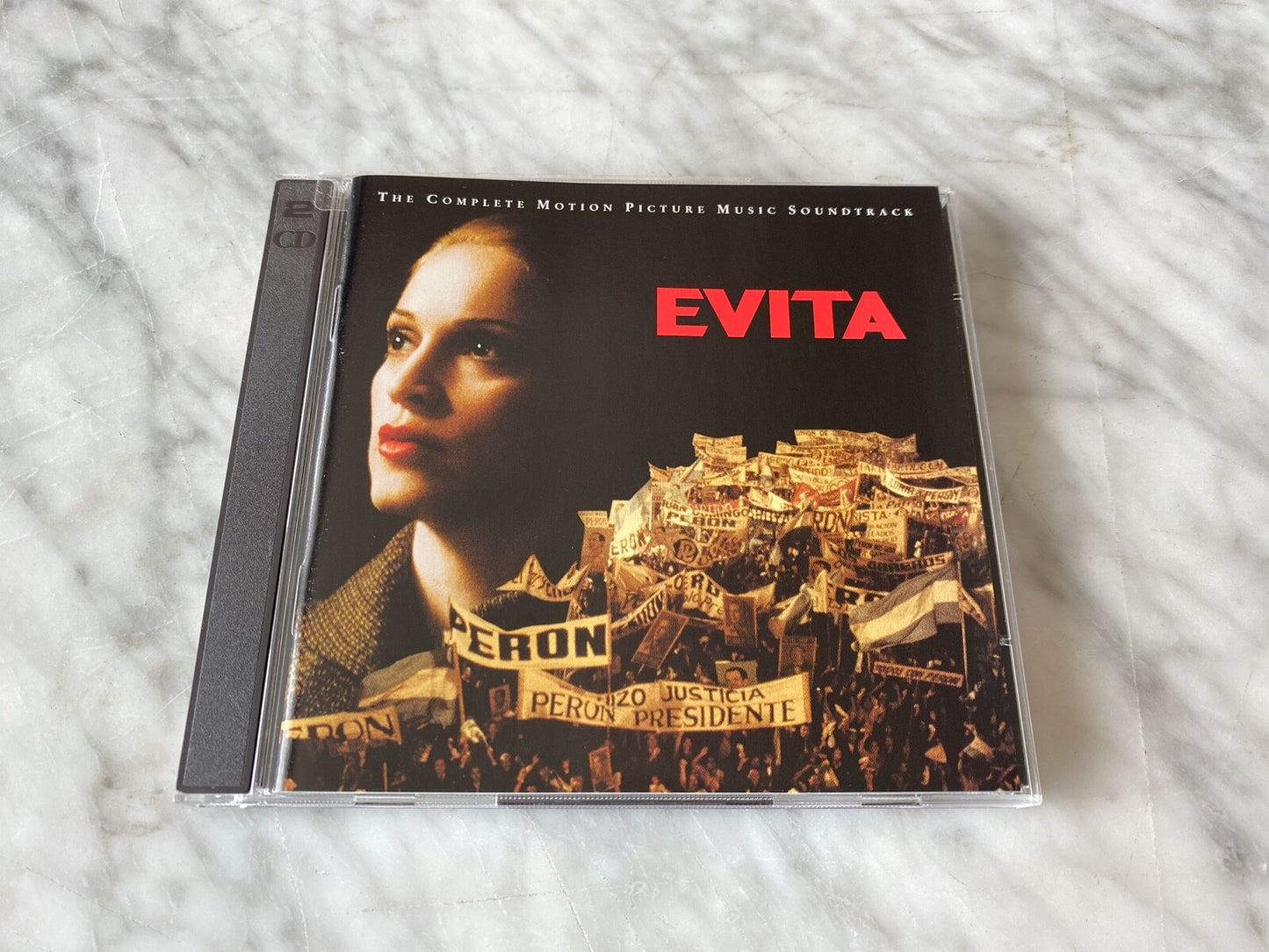 Various, Madonna – Evita Motion Picture Music Soundtrack (1996) [ORIGINAL USA PRESS]