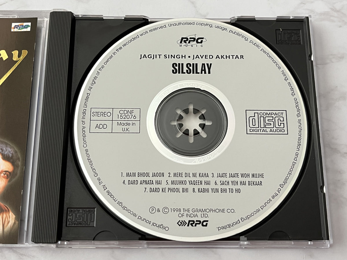 Jagjit Singh, Javed Akhtar – Silsilay (1998) [UK PRESS]