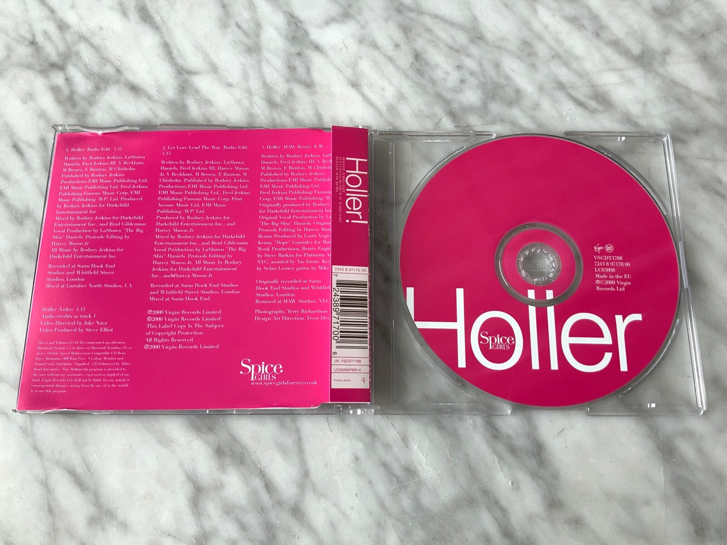 Spice Girls – Holler (2000) [UK PRESS]