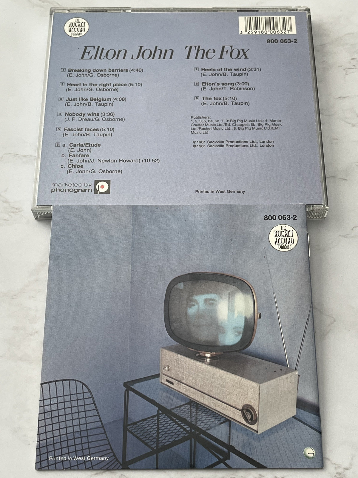 Elton John – The Fox [W GERMANY TARGET ERA]