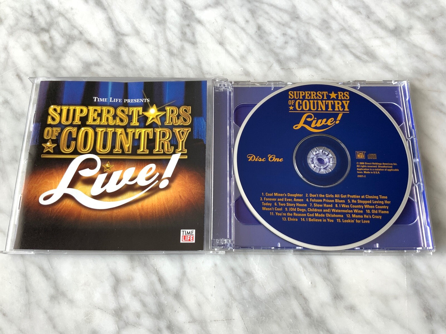 Time Life Music Superstars Of Country Live (2006)