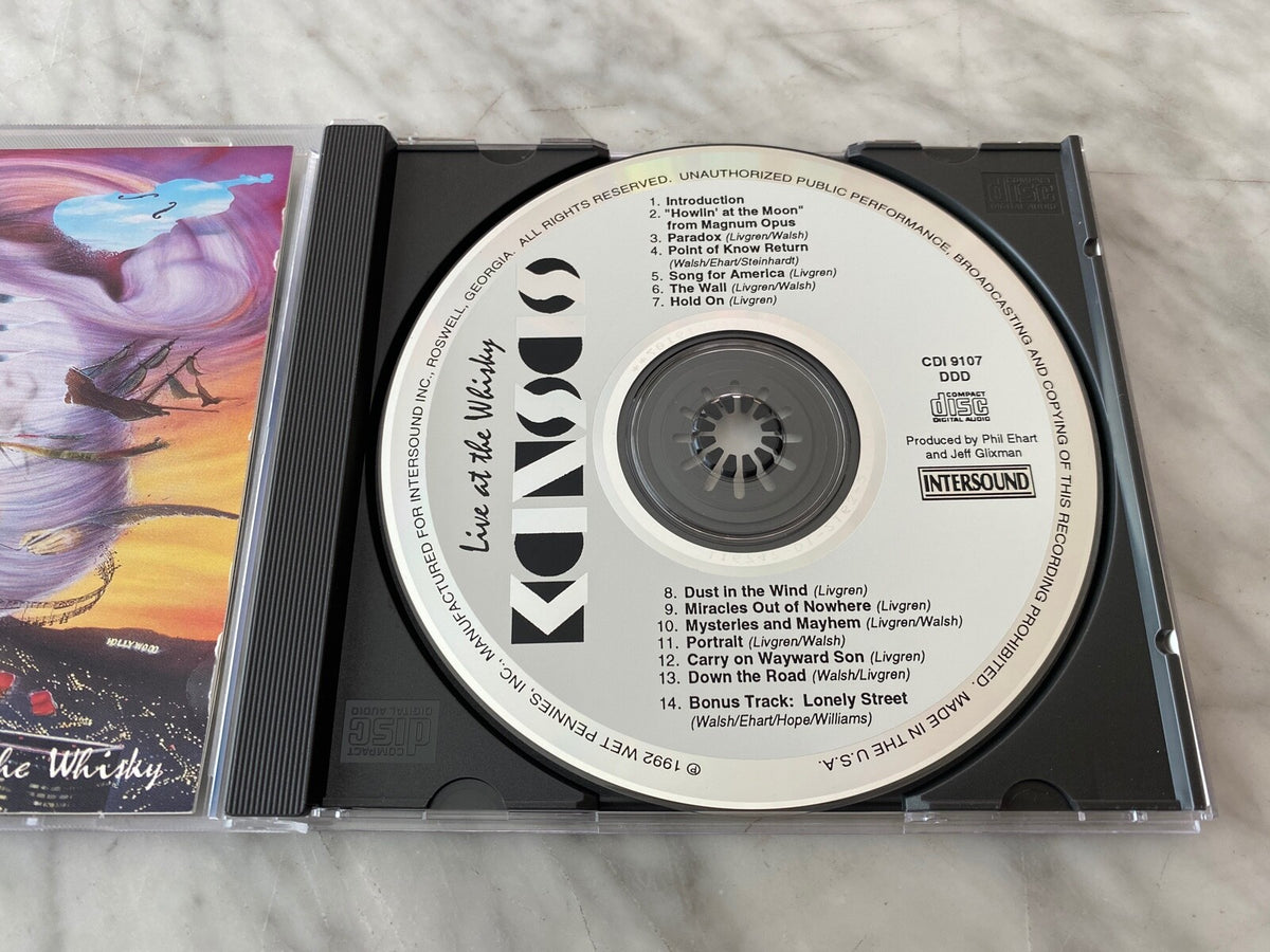 Kansas – Live at the Whisky (1992) [DISCTRONICS PRESS]