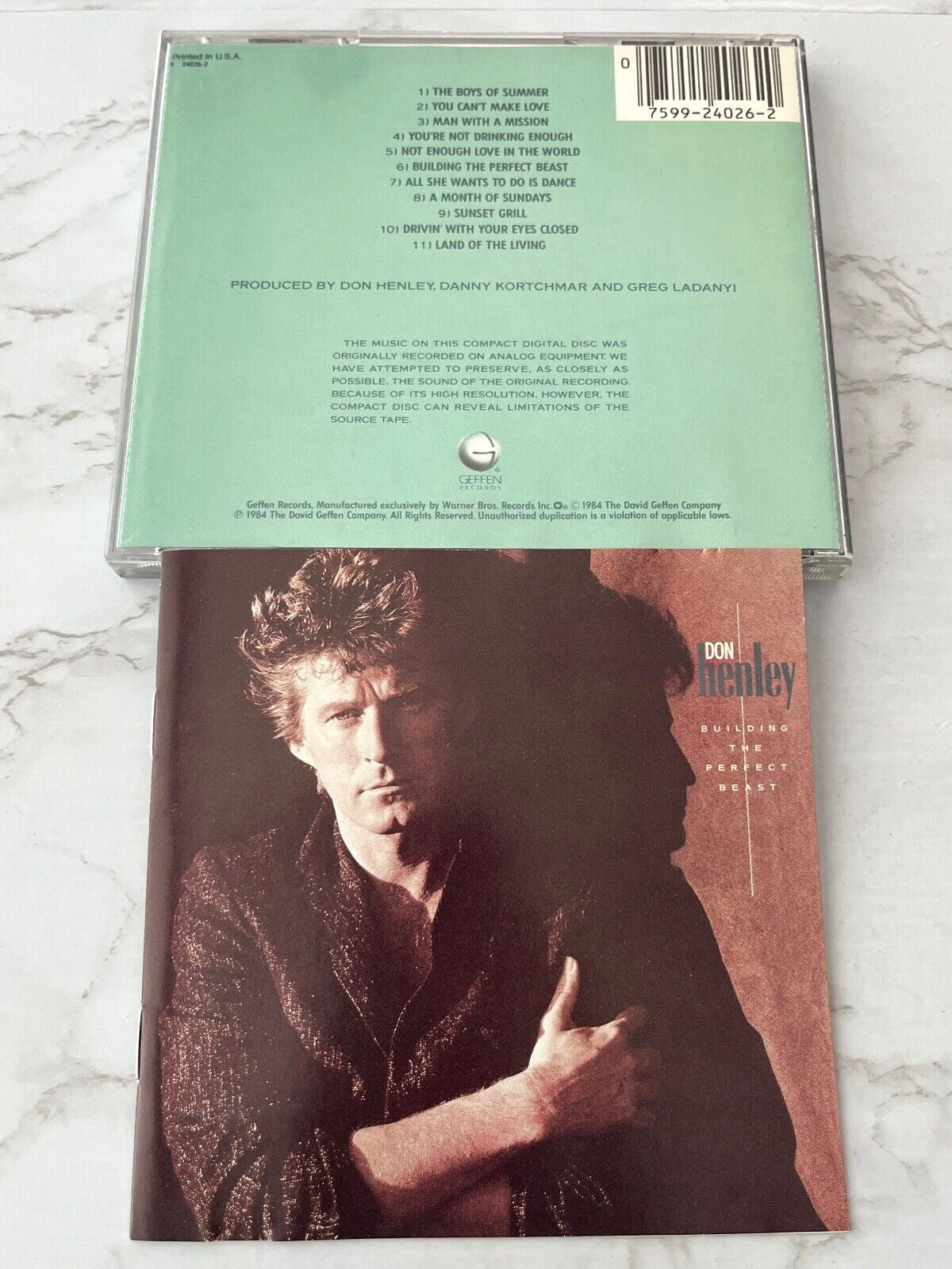 Don Henley – Building The Perfect Beast [DADC PRESS]
