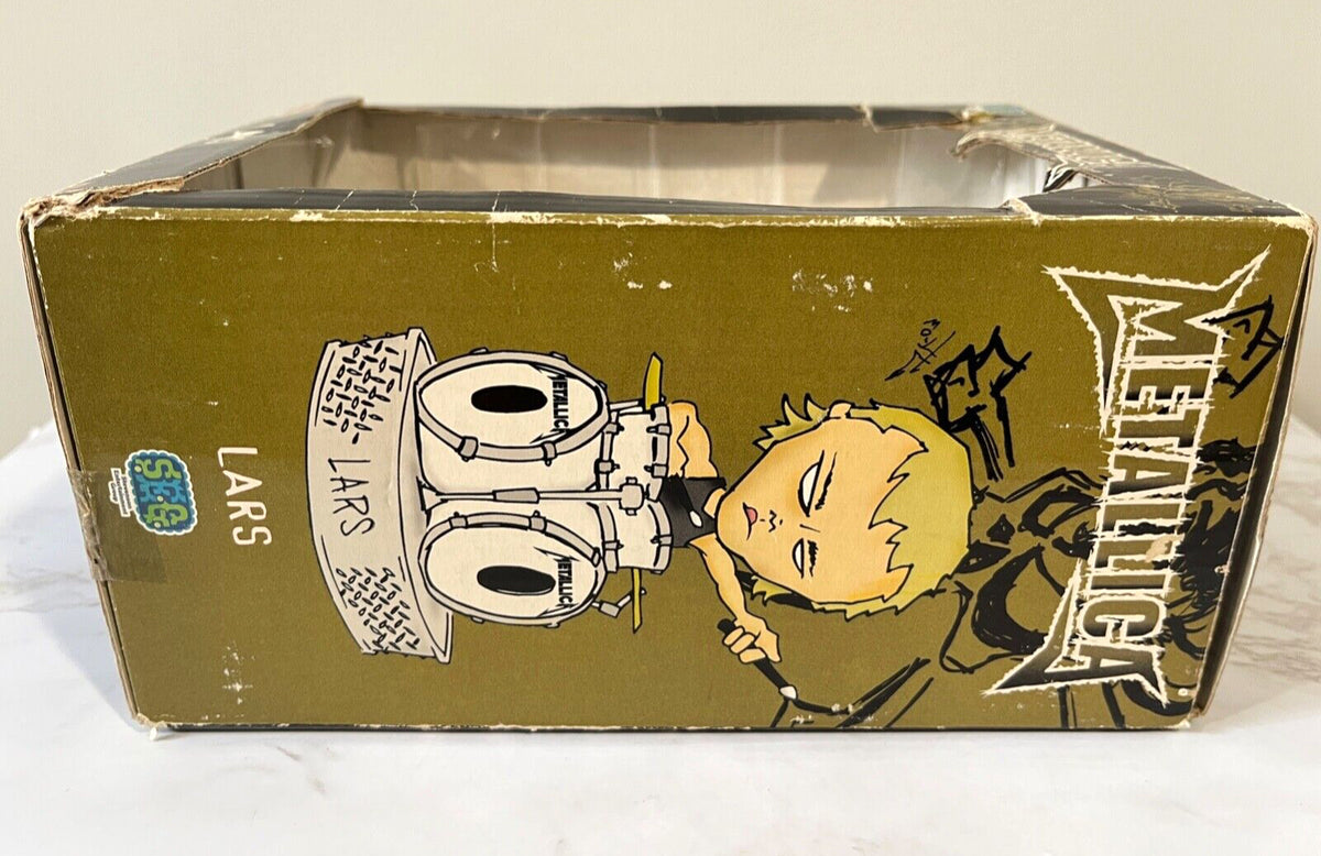 Metallica Lars Ulrich Bobble Head Figure 2003 SEG Drumkit! James Hetfield (2003)