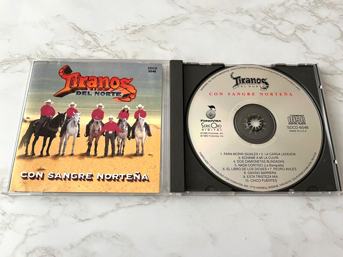Los Tiranos Del Norte – Tiranos Del Norte Con Sangre Norteña (1996) [ORIGINAL USA PRESS]