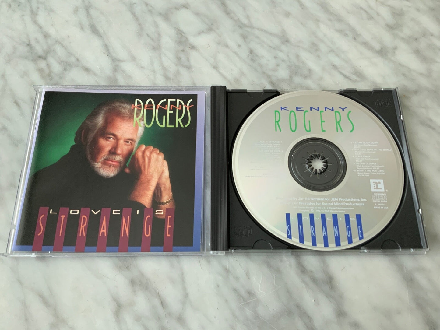 Kenny Rogers – Love Is Strange (1990) [ORIGINAL USA PRESS]