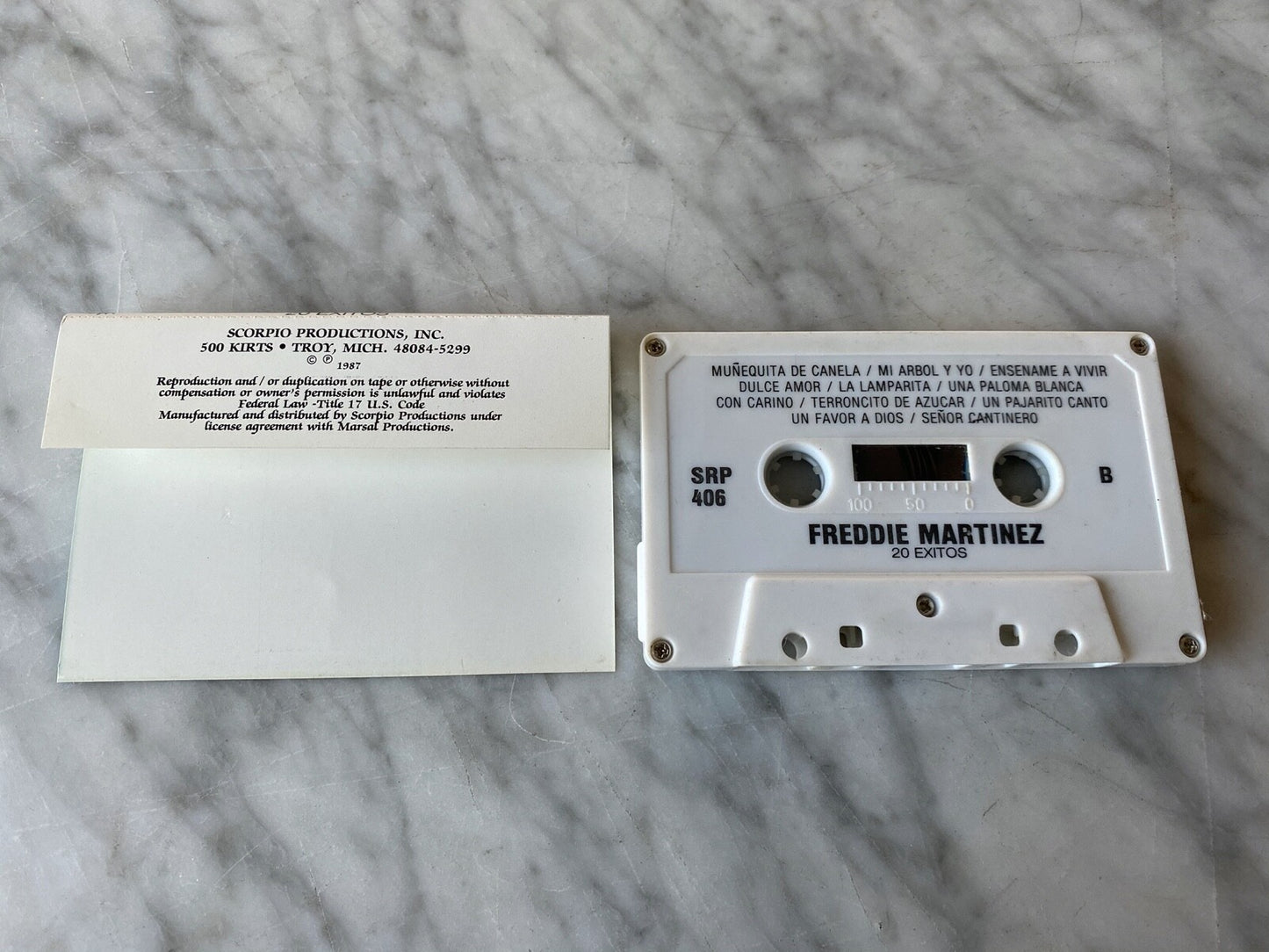 Freddie Martinez – Freddie Marinez 20 Exitos (1987)