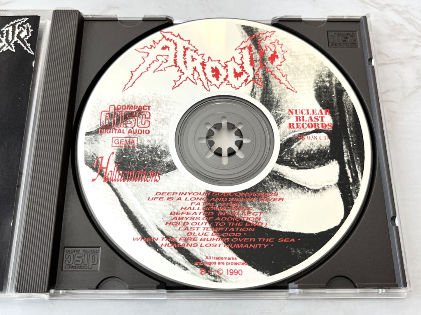 Atrocity – Hallucinations (1990) [W GERMANY TARGET ERA]