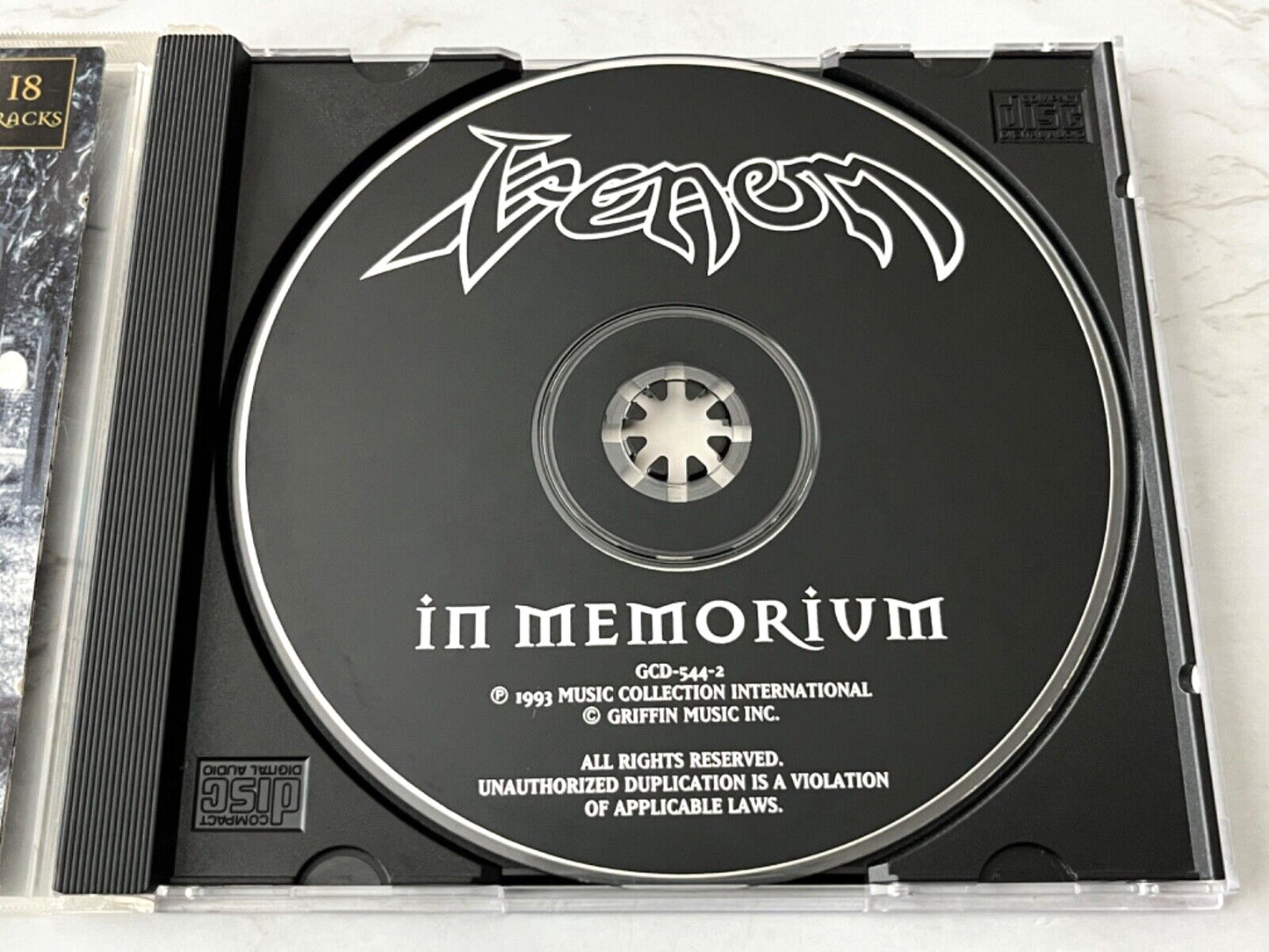 Venom – The Best Of In Memorium (1995) [ORIGINAL USA PRESS]