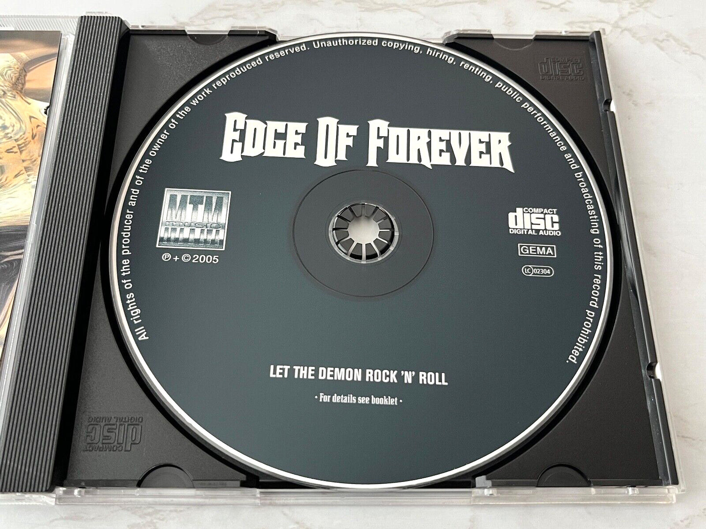 Edge Of Forever – Let The Demon Rock N Roll (2005) [GERMAN PRESS]