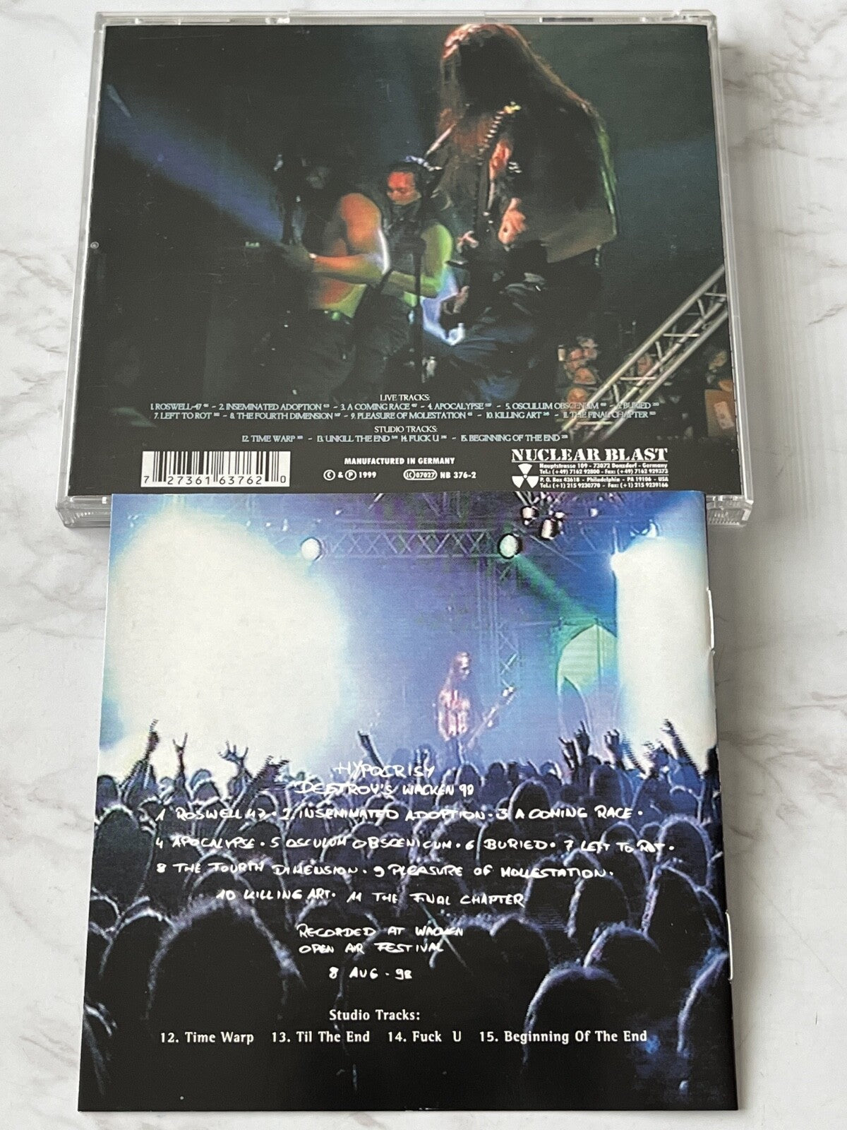 Hypocrisy – Destroys Wacken (1999) [GERMAN PRESS]