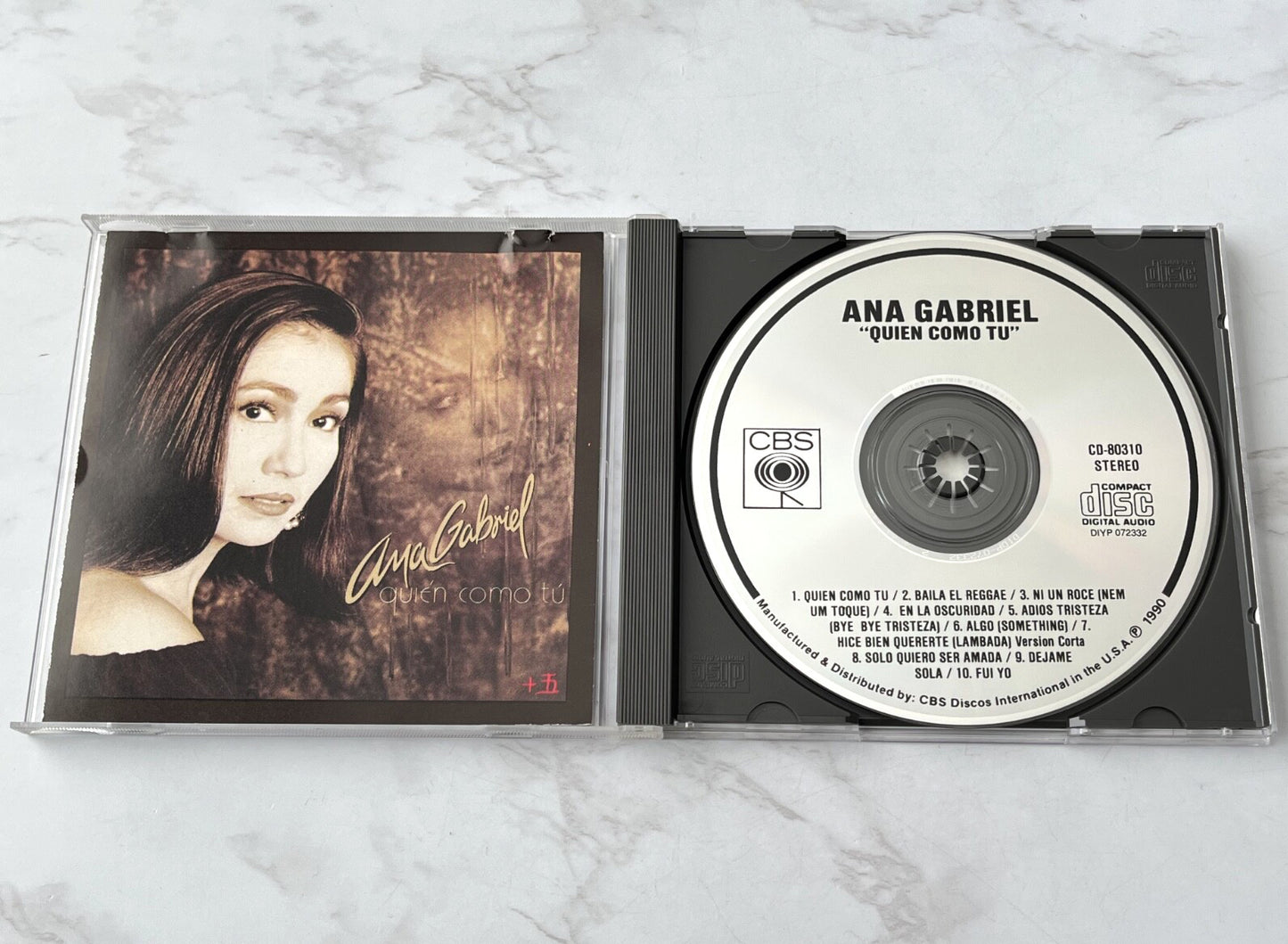 Ana Gabriel – Quien Como Tu (1990) [ORIGINAL USA PRESS]