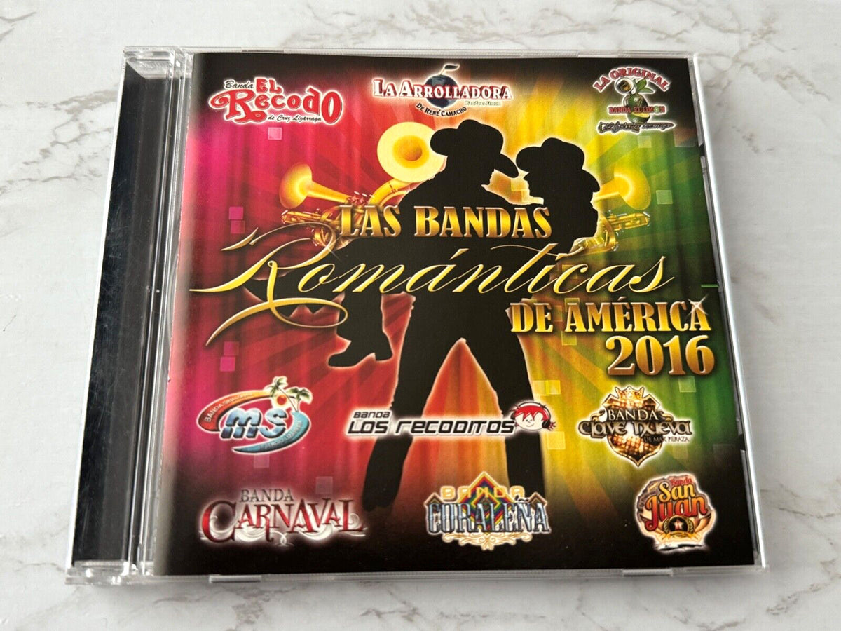 Banda El Recodo, La Arrolladora Banda, Various – Las Bandas Romanticas De America 2016 (2016)