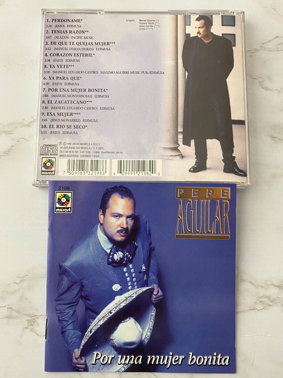 Pepe Aguilar – Por Una Mujer Bonita (1999) [ORIGINAL MEXICO PRESS]