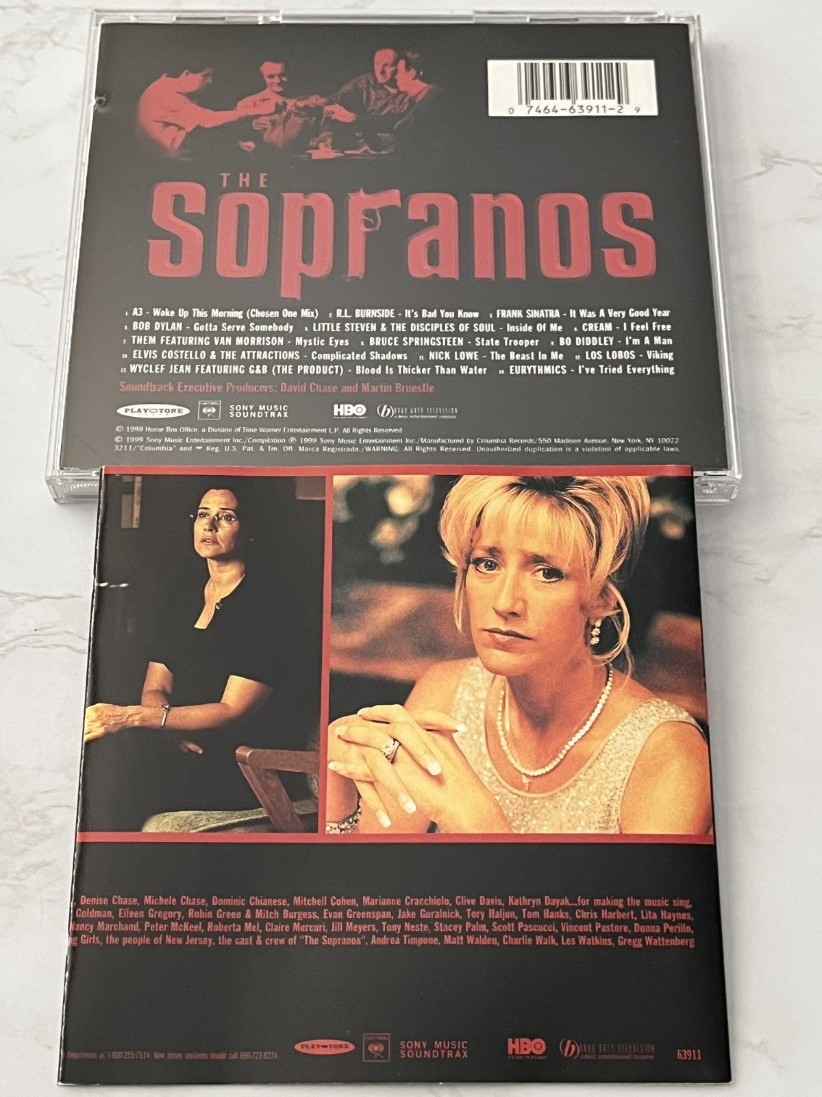 Bob Dylan, Cream, Frank Sinatra, Them, Various – Sopranos Music From The HBO Original Series (1999) [ORIGINAL USA PRESS]