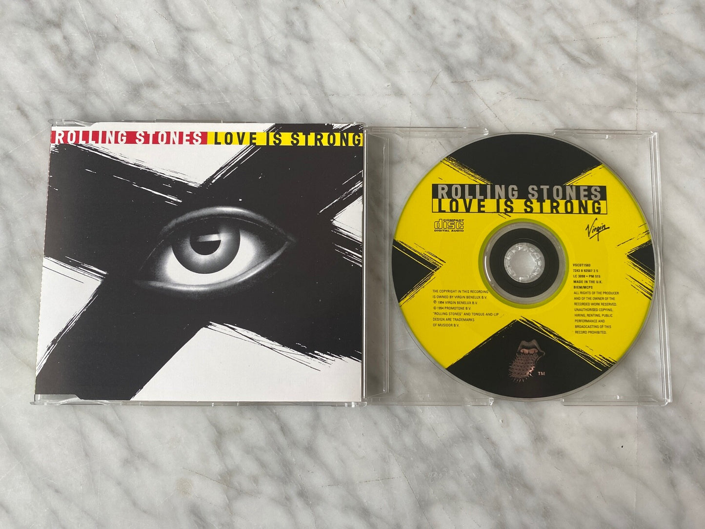 The Rolling Stones – Love Is Strong (1994) [UK PRESS]