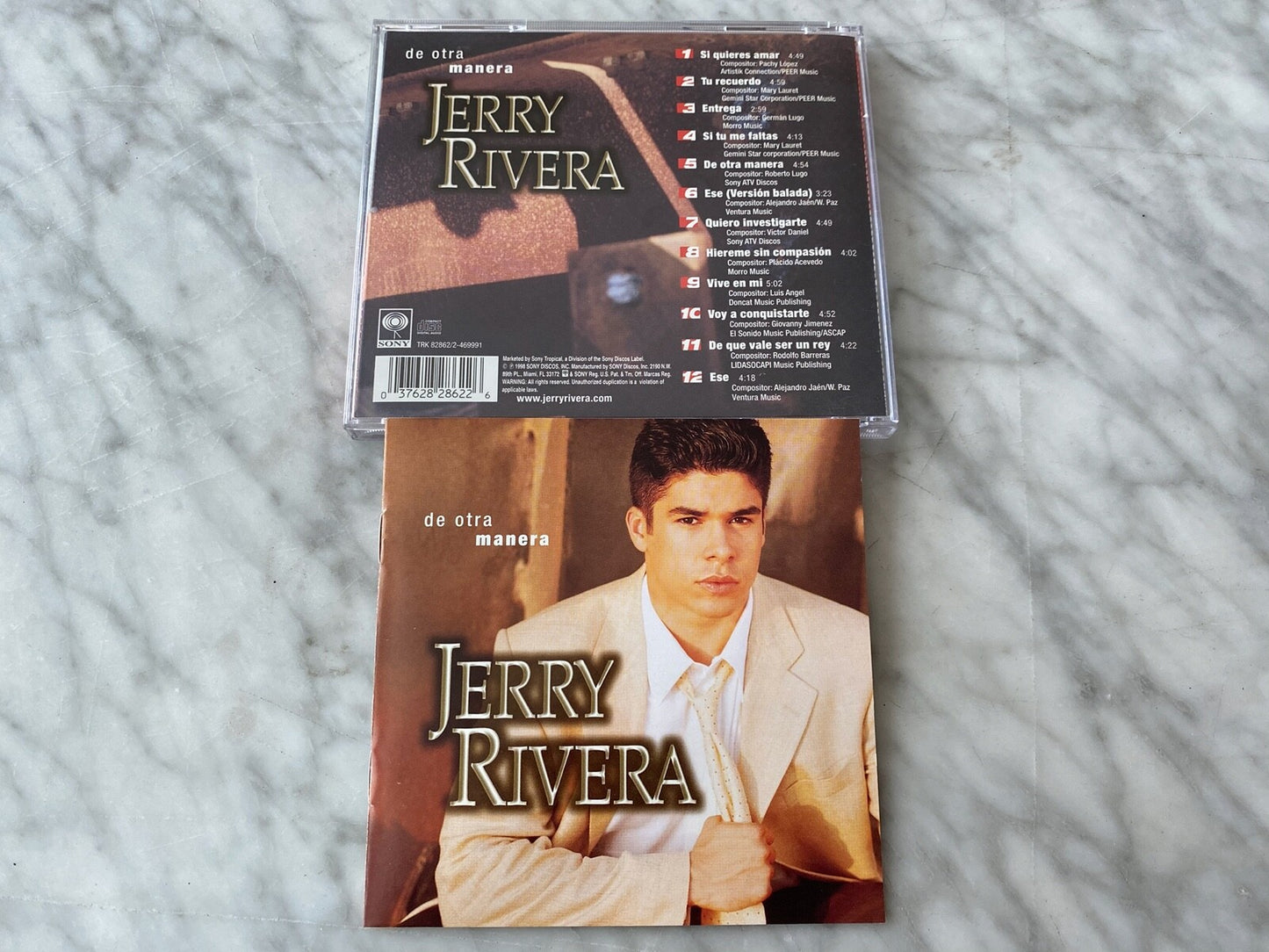 Jerry Rivera – De Otra Manera (1998) [ORIGINAL USA PRESS]