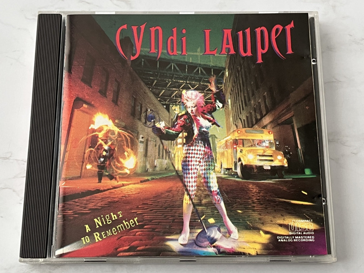 Cyndi Lauper – A Night To Remember (1989) [ORIGINAL USA PRESS]