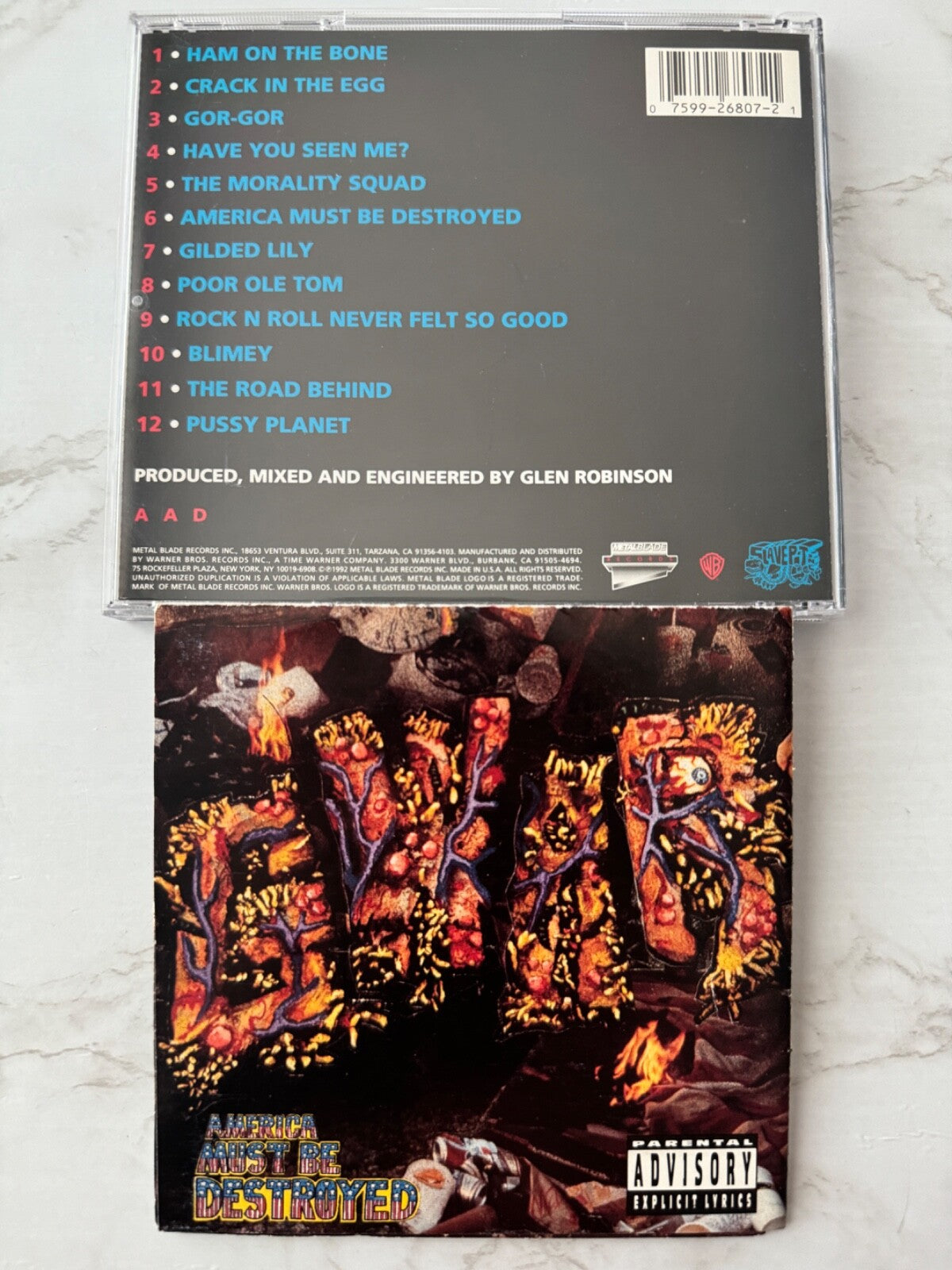 GWAR – America Must Be Destroyed (1992) [ORIGINAL USA PRESS]