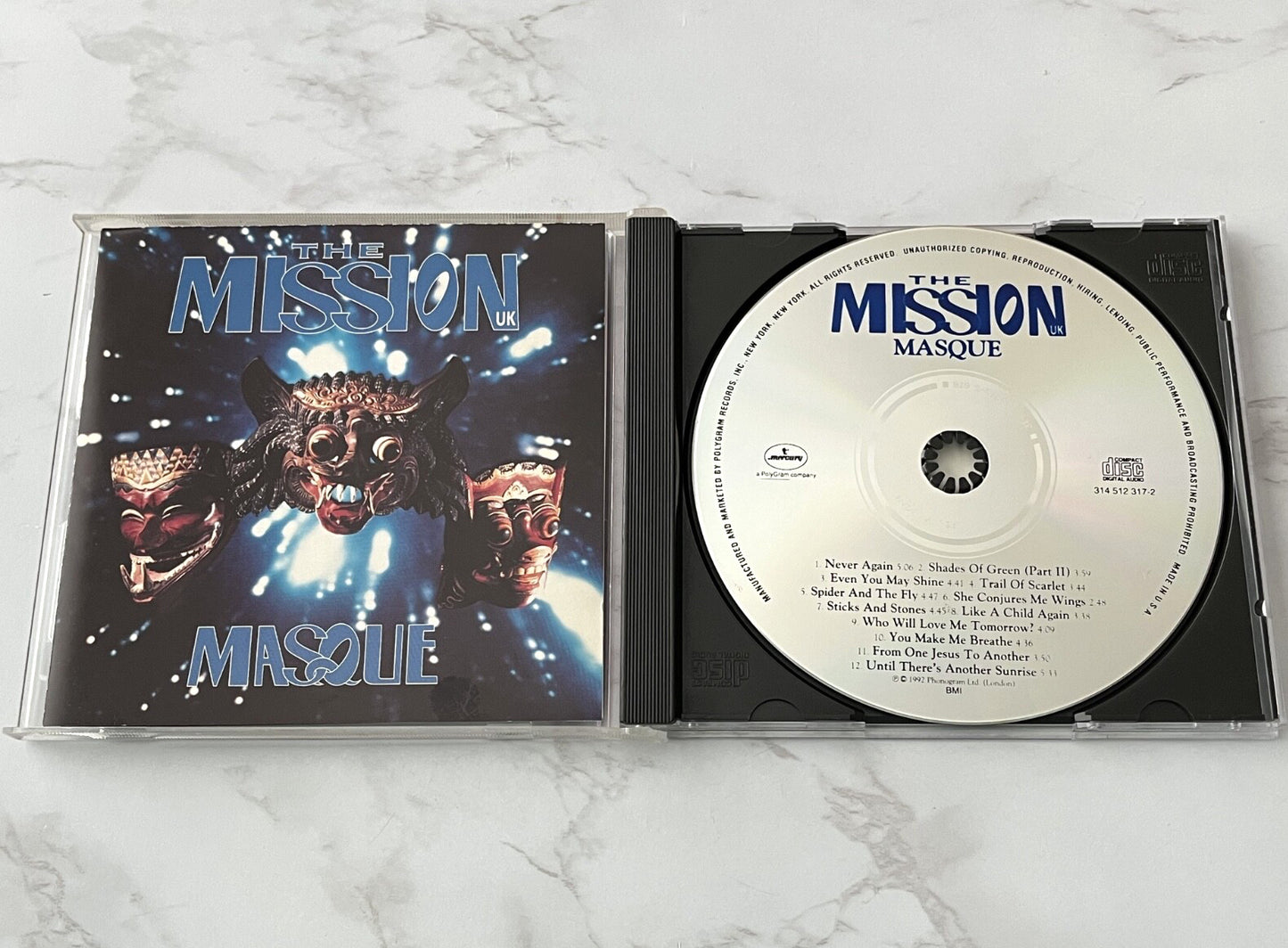 The Mission Uk, The Mission – Masque (1992) [ORIGINAL USA PRESS]