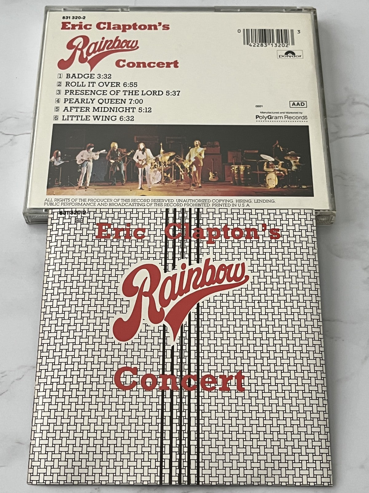 Eric Clapton – Rainbow Concert [USA SILVER DISC]