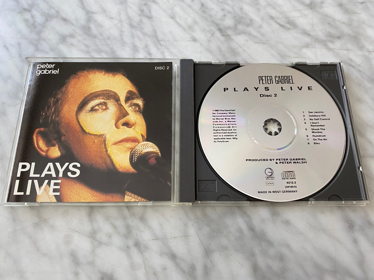 Peter Gabriel – Plays Live [W GERMANY TARGET ERA]