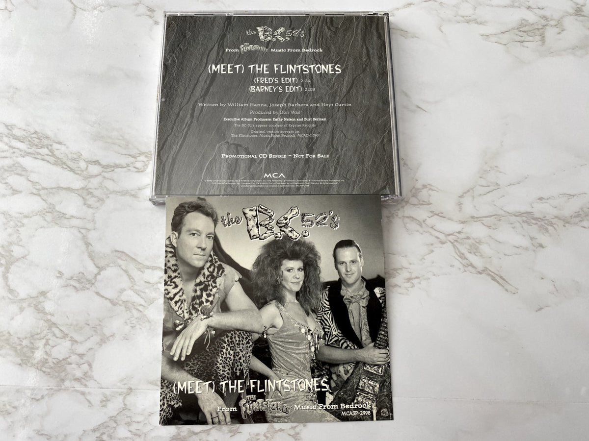 The B-52's – The B-52's Meet The Flintstones (Promo) (1994) [ORIGINAL USA PRESS]
