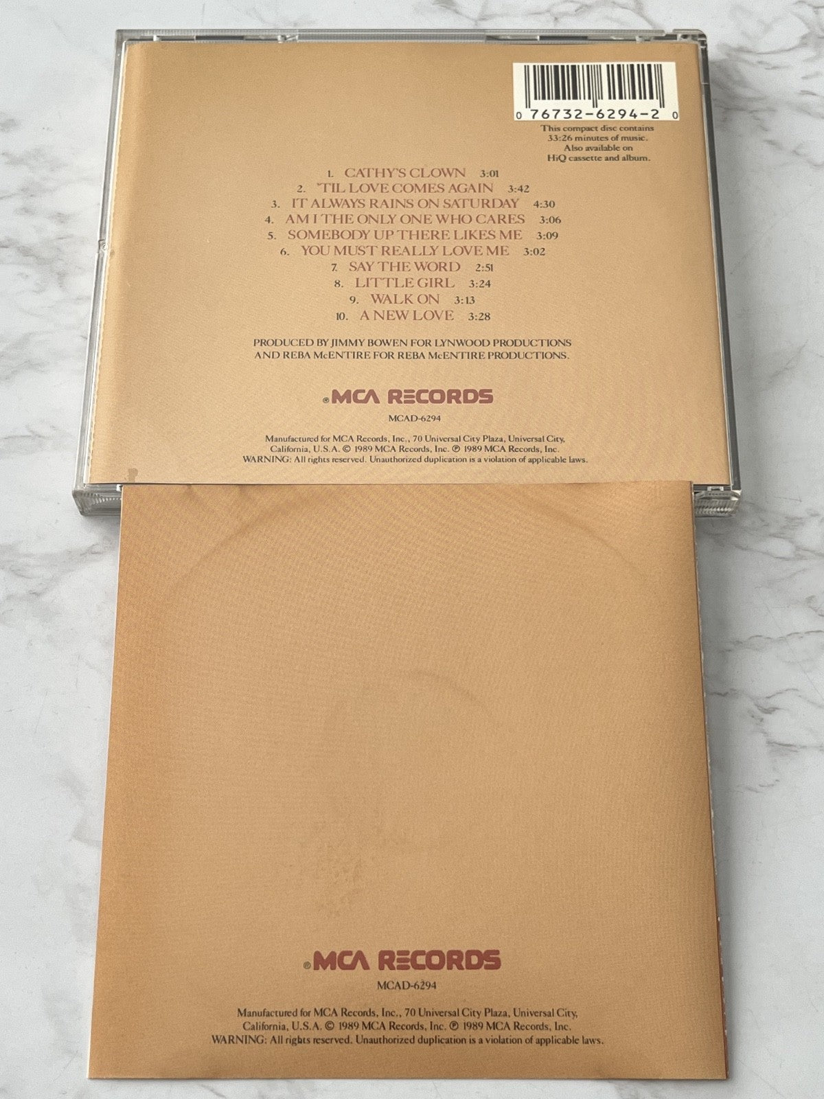 Reba McEntire – Sweet Sixteen (1989) [ORIGINAL USA PRESS]