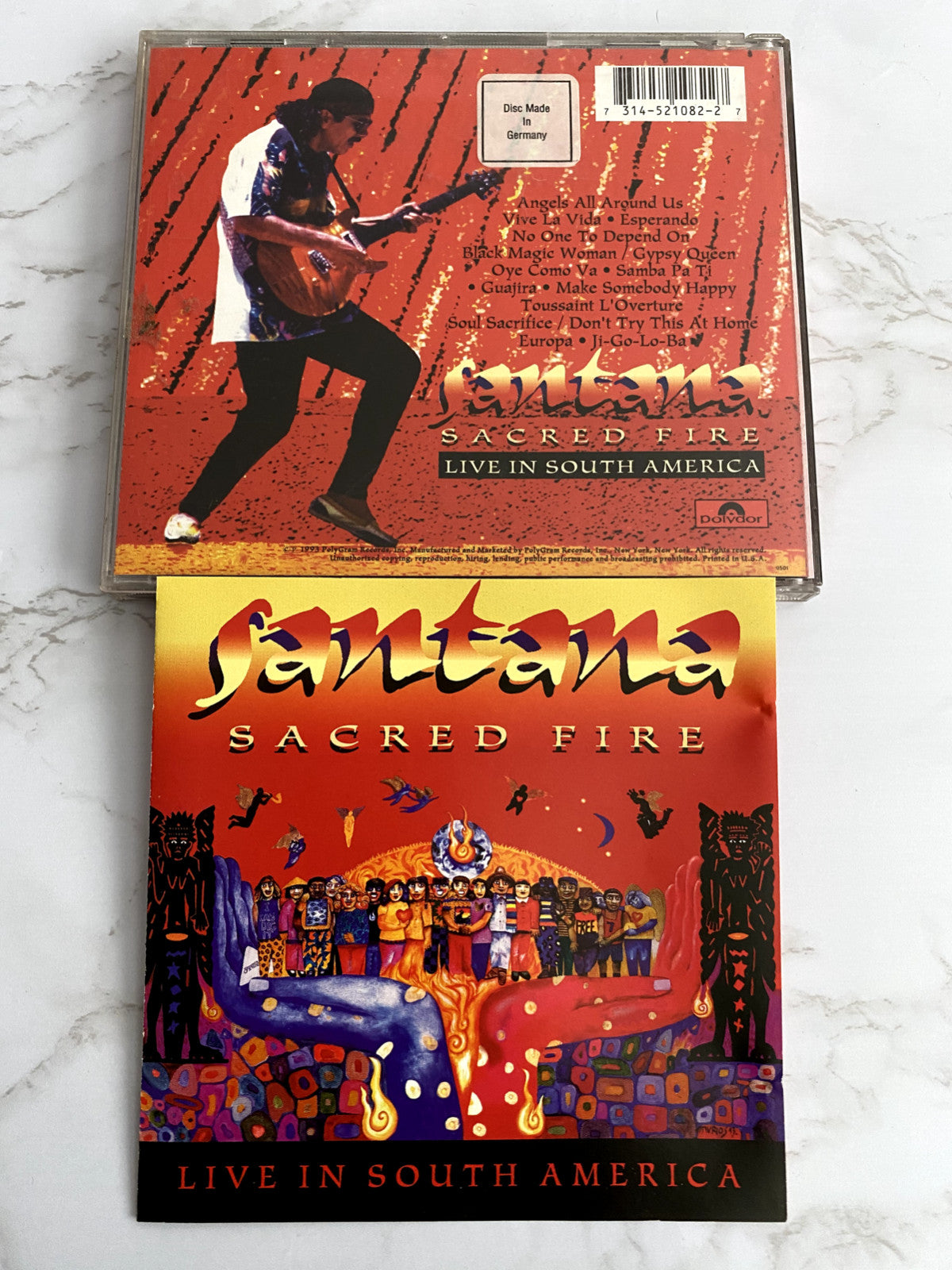 Santana – Sacred Fire [GERMAN PRESS]