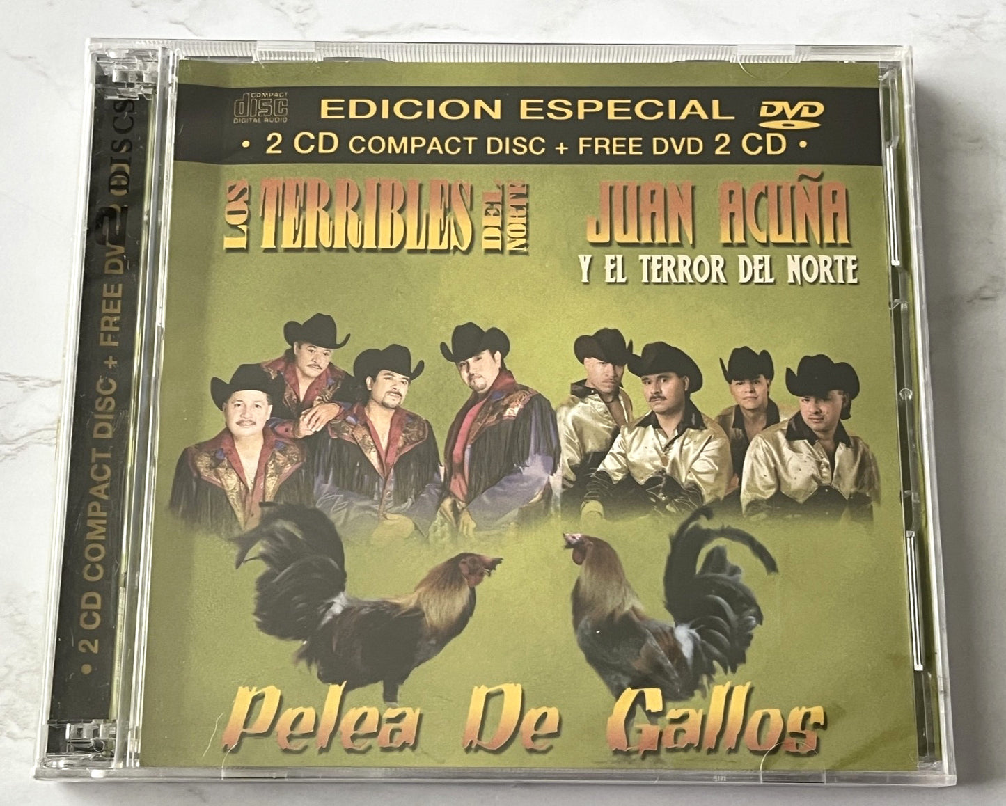 Los Terribles Del Norte, Juan Acuña – Pelea De Gallos (CD/DVD)