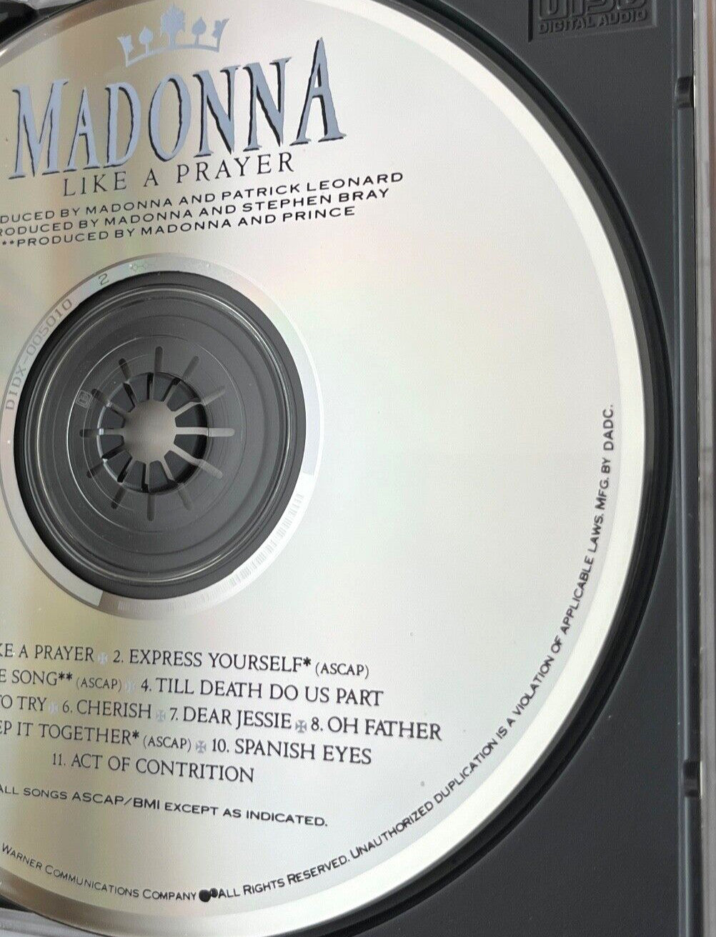 Madonna – Like A Prayer