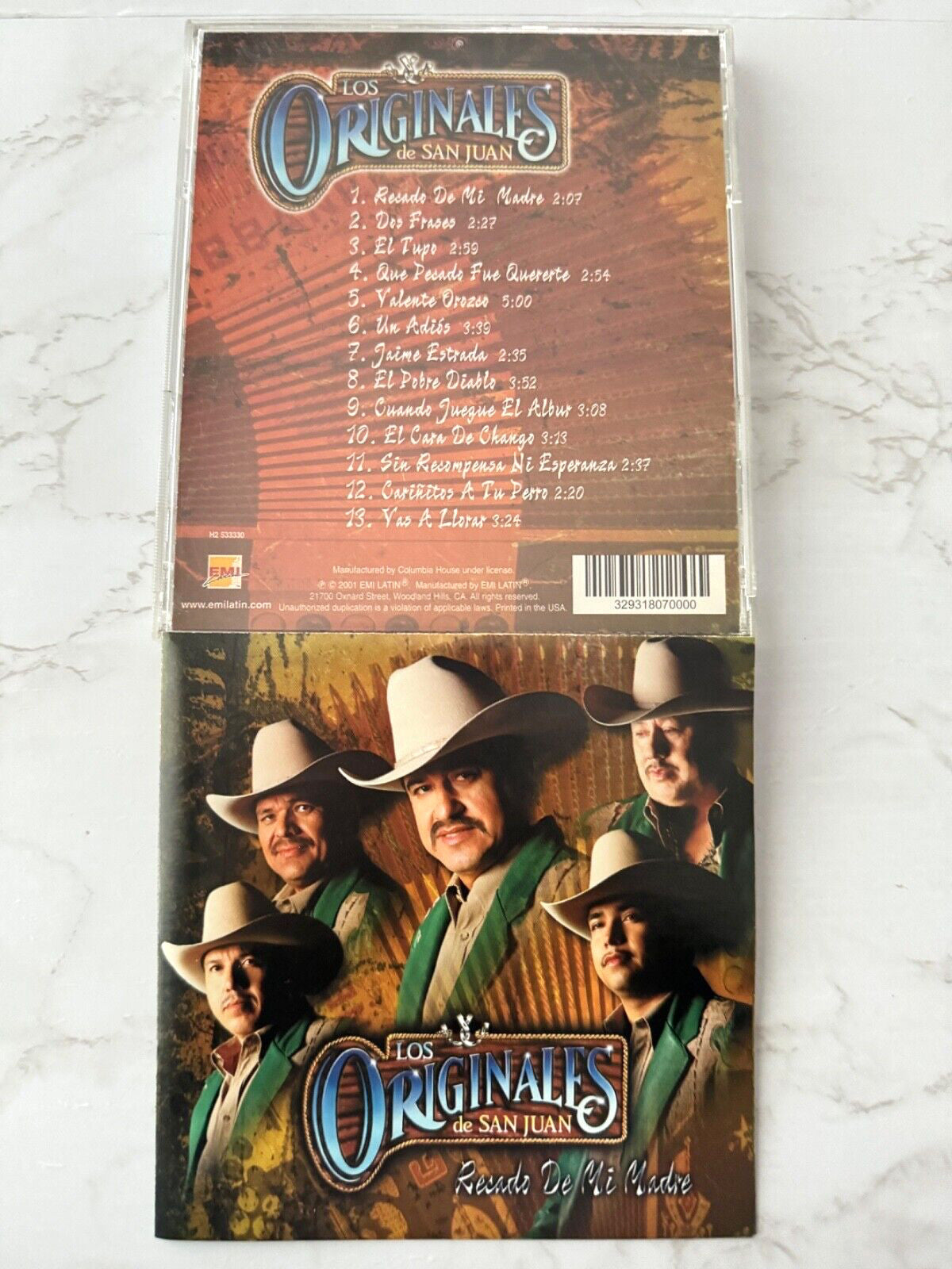 Los Originales De San Juan – Recado De Mi Madre (2001) [ORIGINAL USA PRESS]