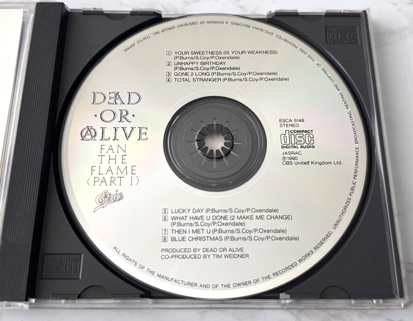 Dead or Alive – Fan The Flame (OBI) (1990) [JAPAN TARGET ERA]