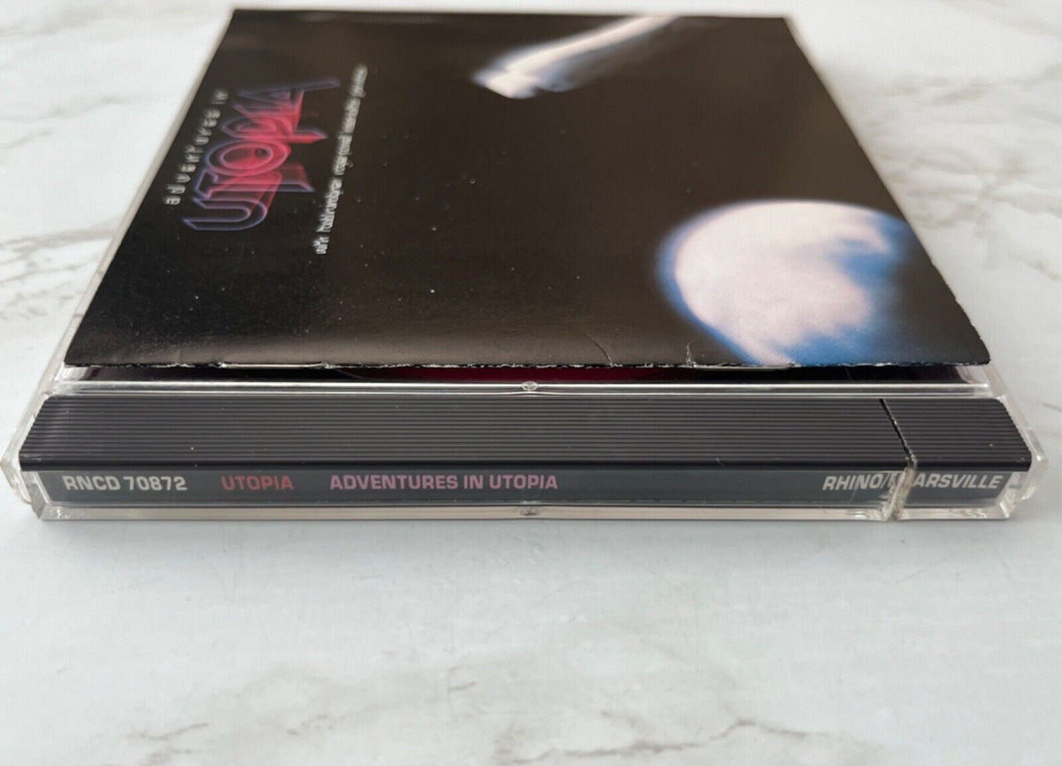 Utopia – Adventures In Utopia (Promo) (1987) [ORIGINAL USA PRESS]