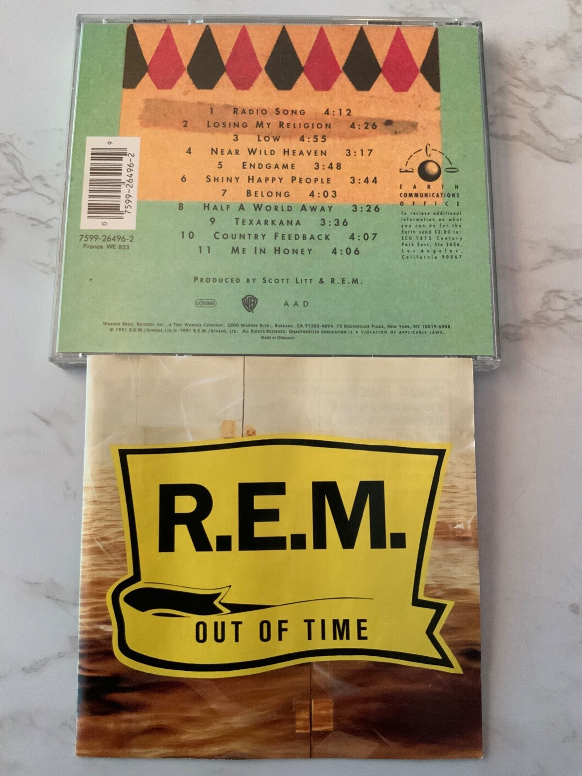 R.E.M. – Out Of Time (1991) [GERMAN PRESS]