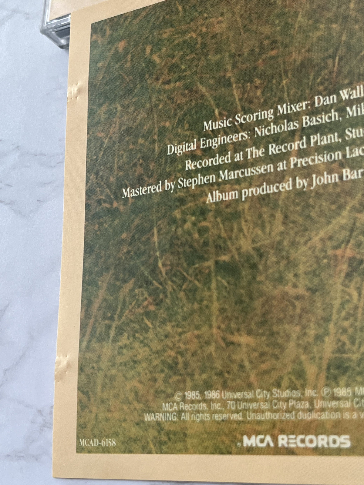 John Barry – Out of Africa Soundtrack [JAPAN TARGET ERA]