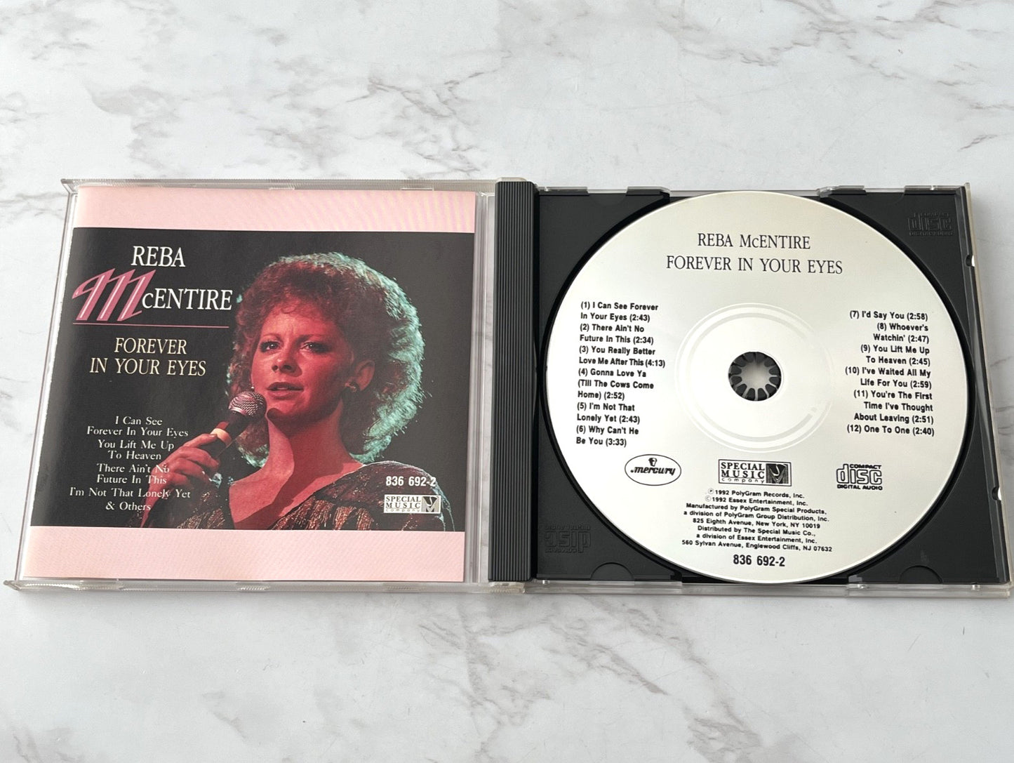 Reba McEntire – Forever In Your Eyes (1992) [ORIGINAL USA PRESS]