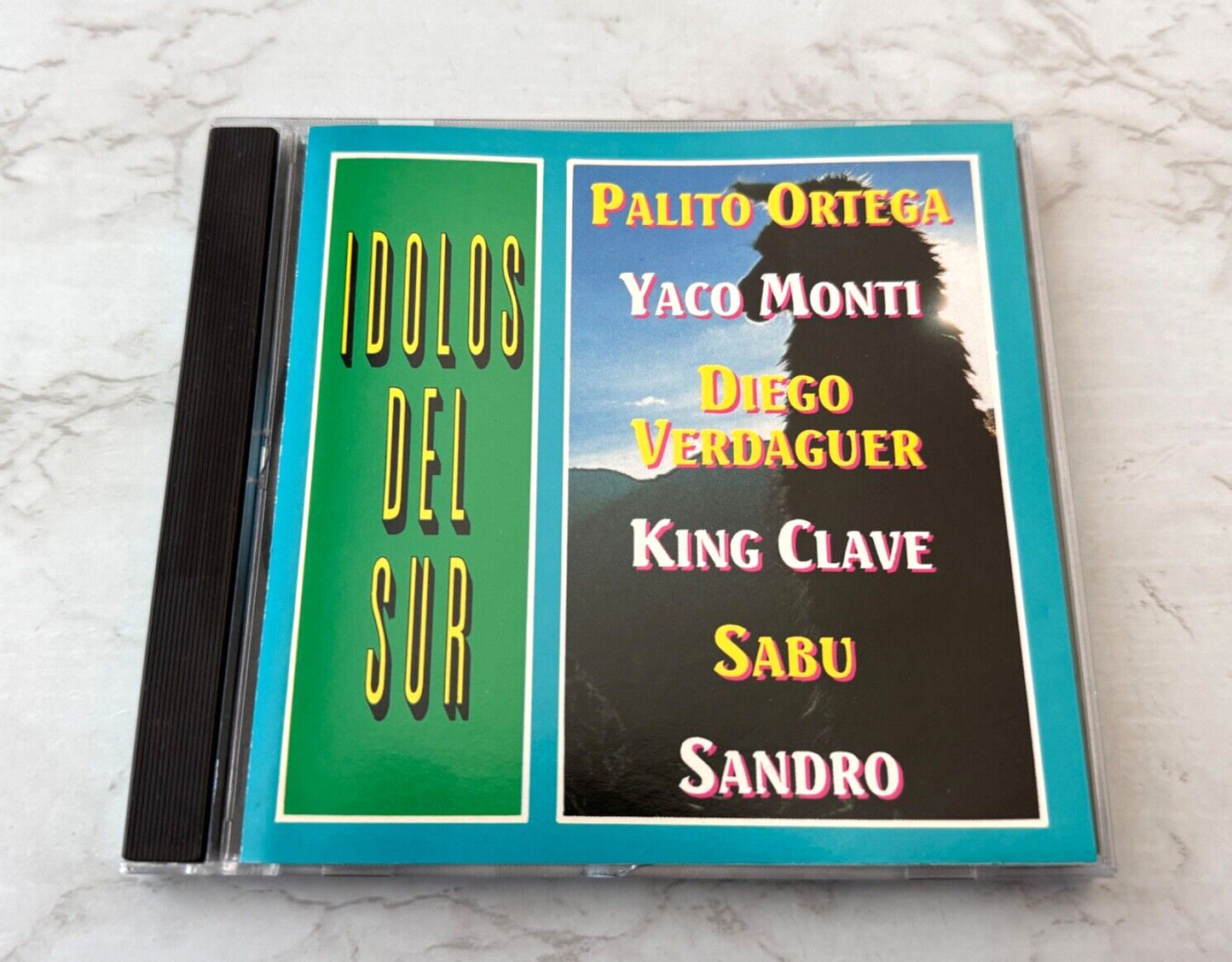 Various, Sandro, Diego Verdaguer, Palito Ortega – Idolos Del Sur (1998) [ORIGINAL USA PRESS]