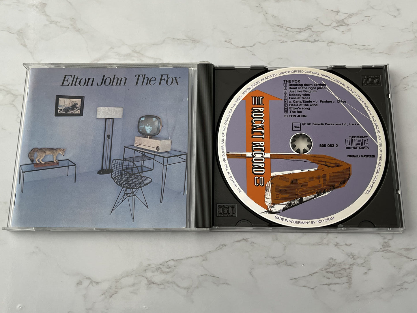 Elton John – The Fox [W GERMANY TARGET ERA]