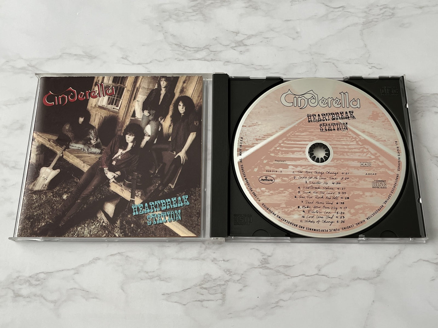 Cinderella – Heartbreak Station (1990) [USA SILVER DISC PDO]
