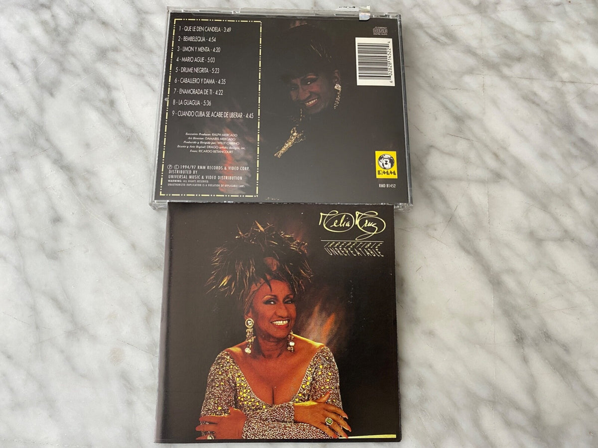 Celia Cruz – Irrepetible (1997) [ORIGINAL USA PRESS]