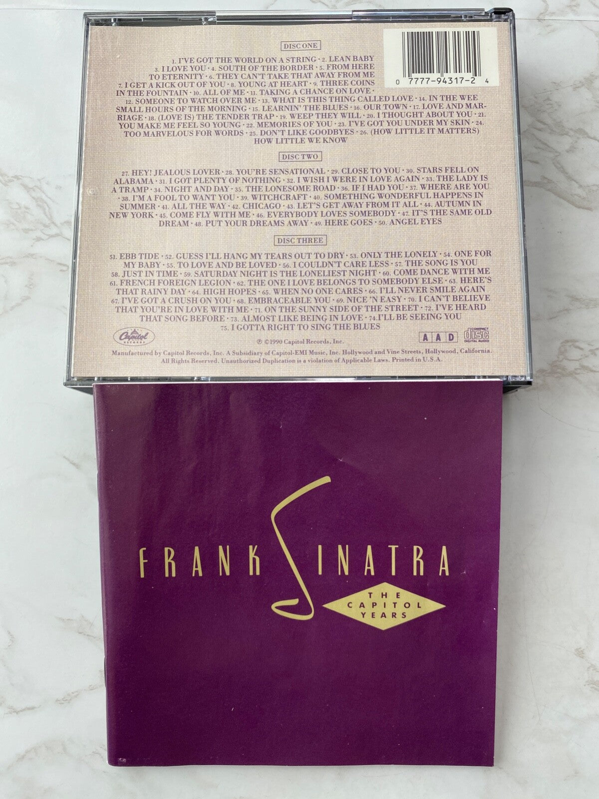 Frank Sinatra – The Capitol Years