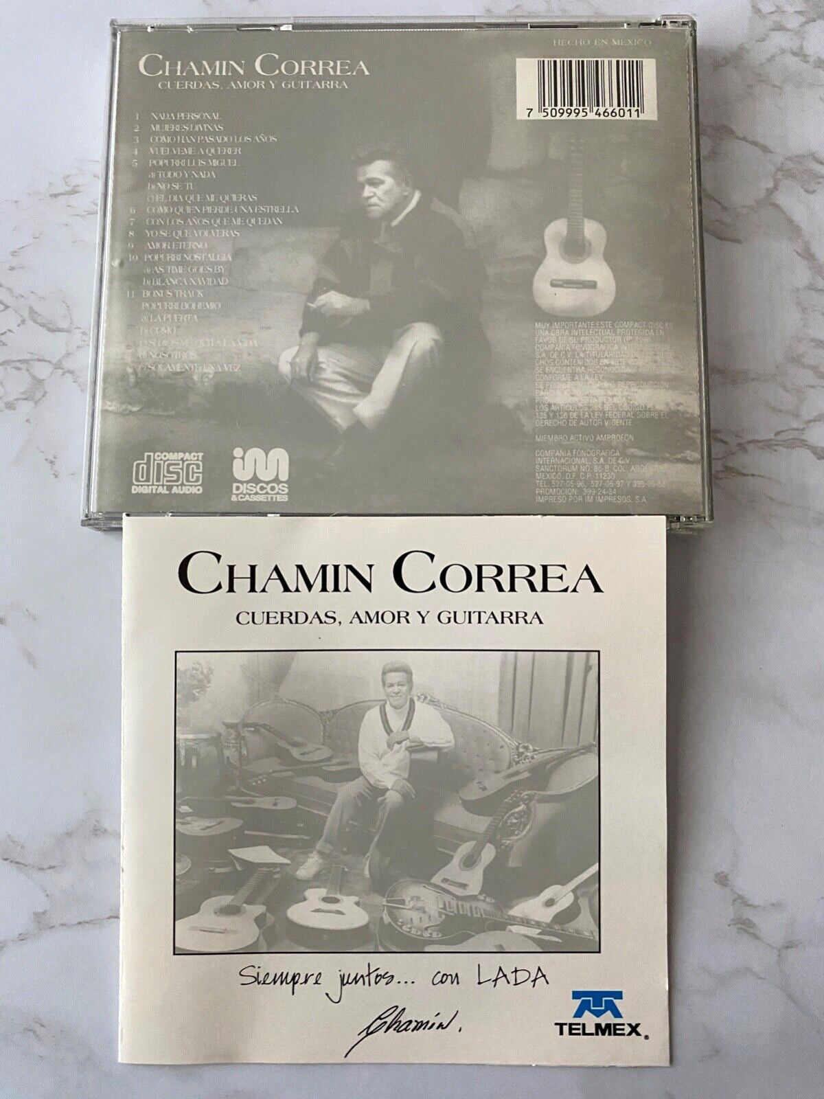 Chamin Correa – Cuerdas, Amor Y Guitarra [ORIGINAL MEXICO PRESS]