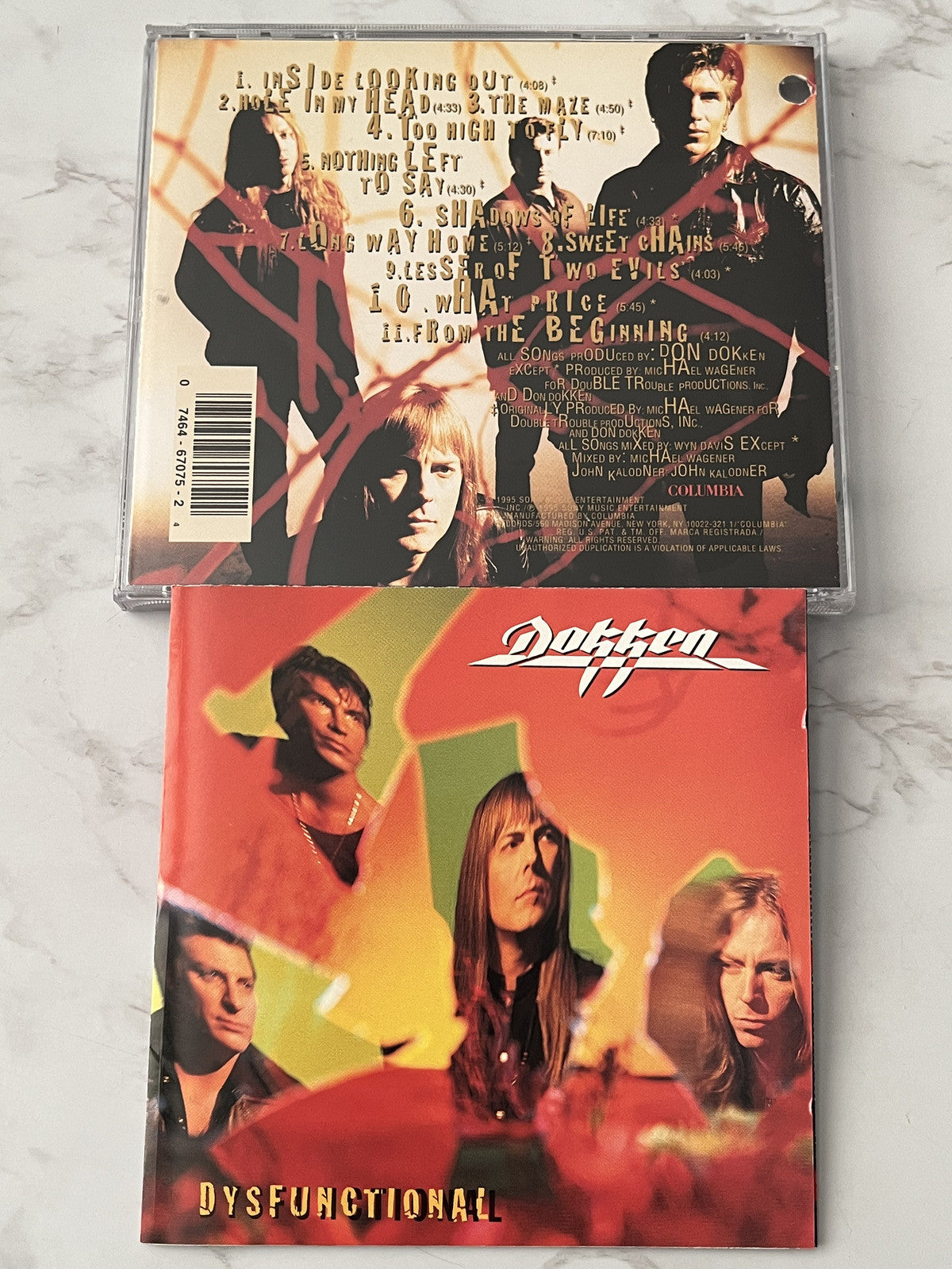 Dokken – Dysfuctional (1995) [ORIGINAL USA PRESS]