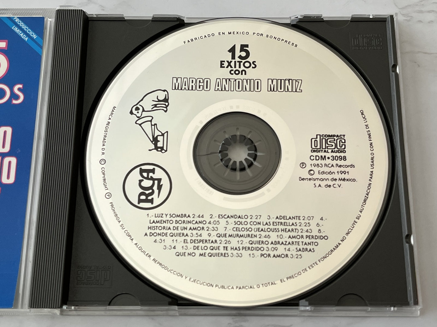 Marco Antonio Muñiz – Marco Antonio Muniz 15 Exitos